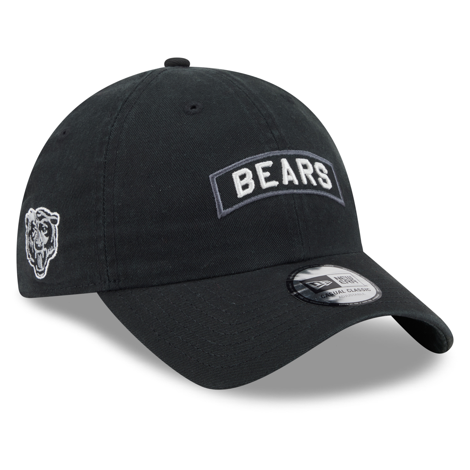 Men's New Era Black Chicago Bears 2026 Salute To Service Casual Classic Adjustable Hat