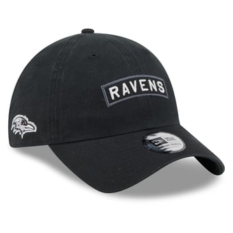 Men's New Era Black Baltimore Ravens 2026 Salute To Service Casual Classic Adjustable Hat