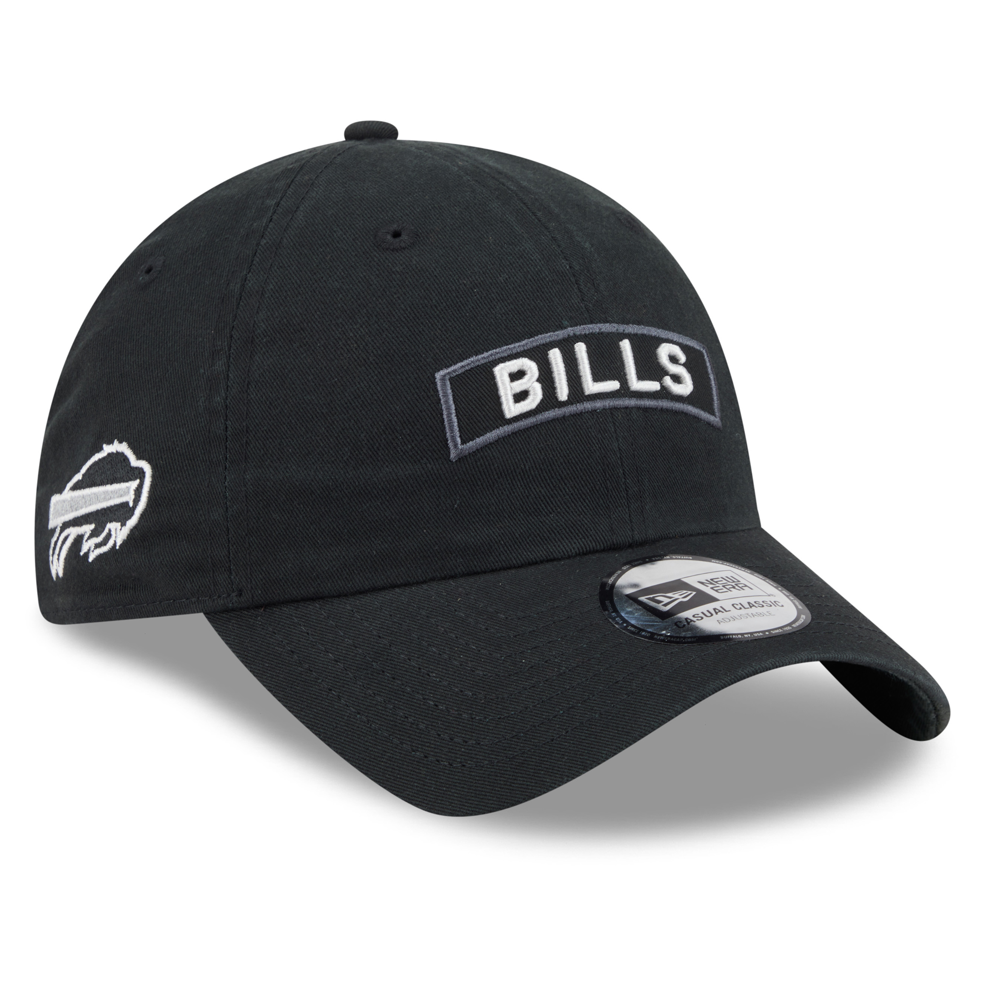 Men's New Era Black Buffalo Bills 2026 Salute To Service Casual Classic Adjustable Hat