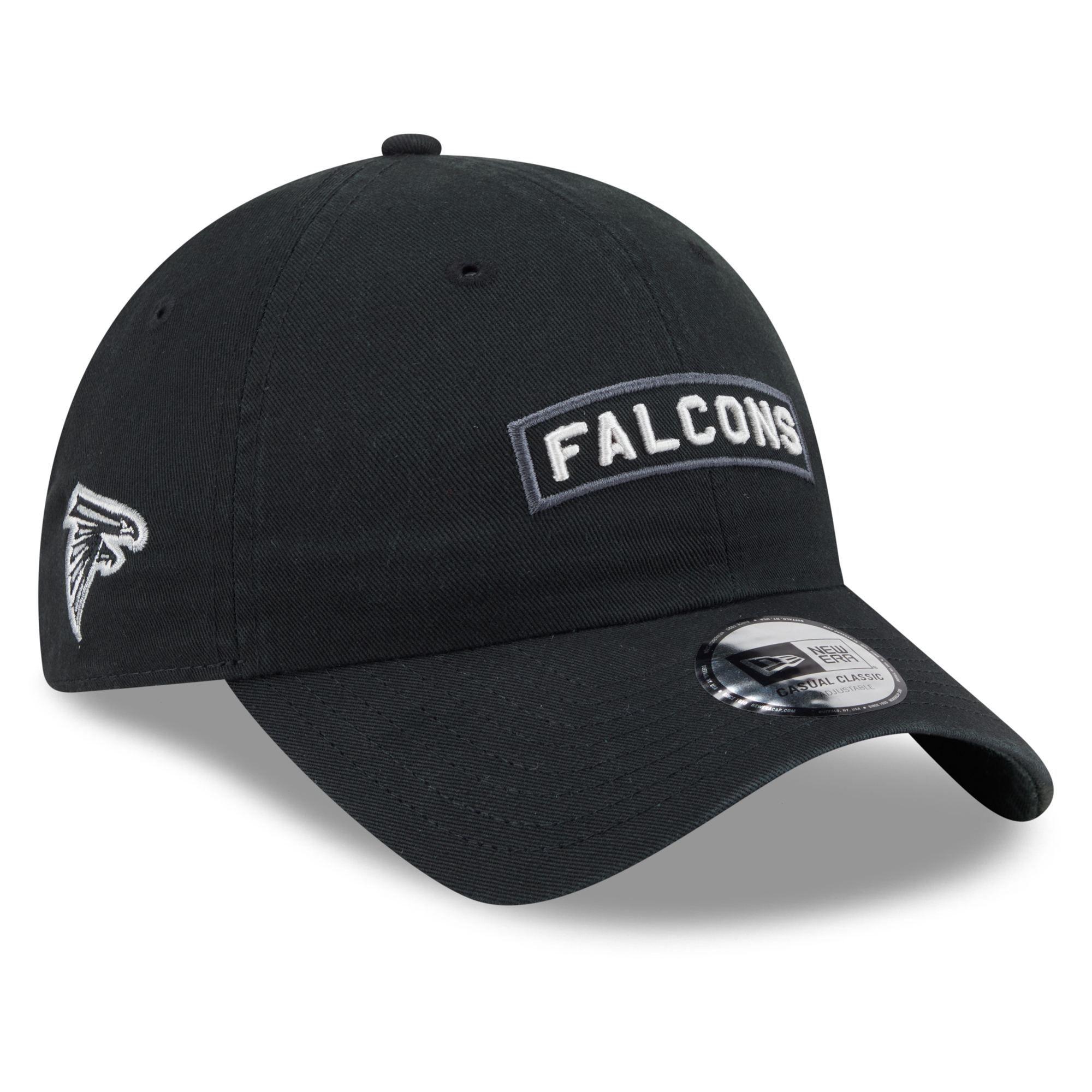 Men's New Era Black Atlanta Falcons 2026 Salute To Service Casual Classic Adjustable Hat