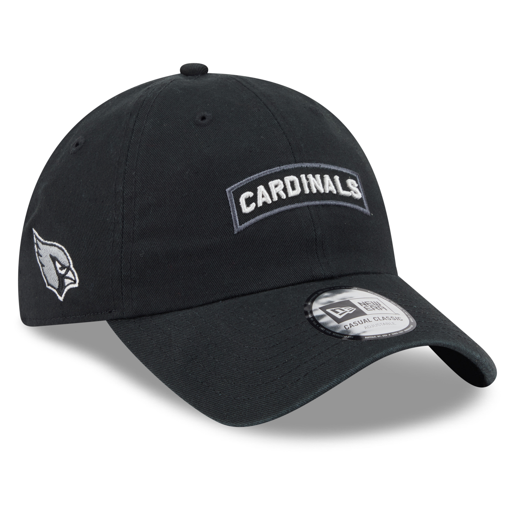Men's New Era Black Arizona Cardinals 2026 Salute To Service Casual Classic Adjustable Hat