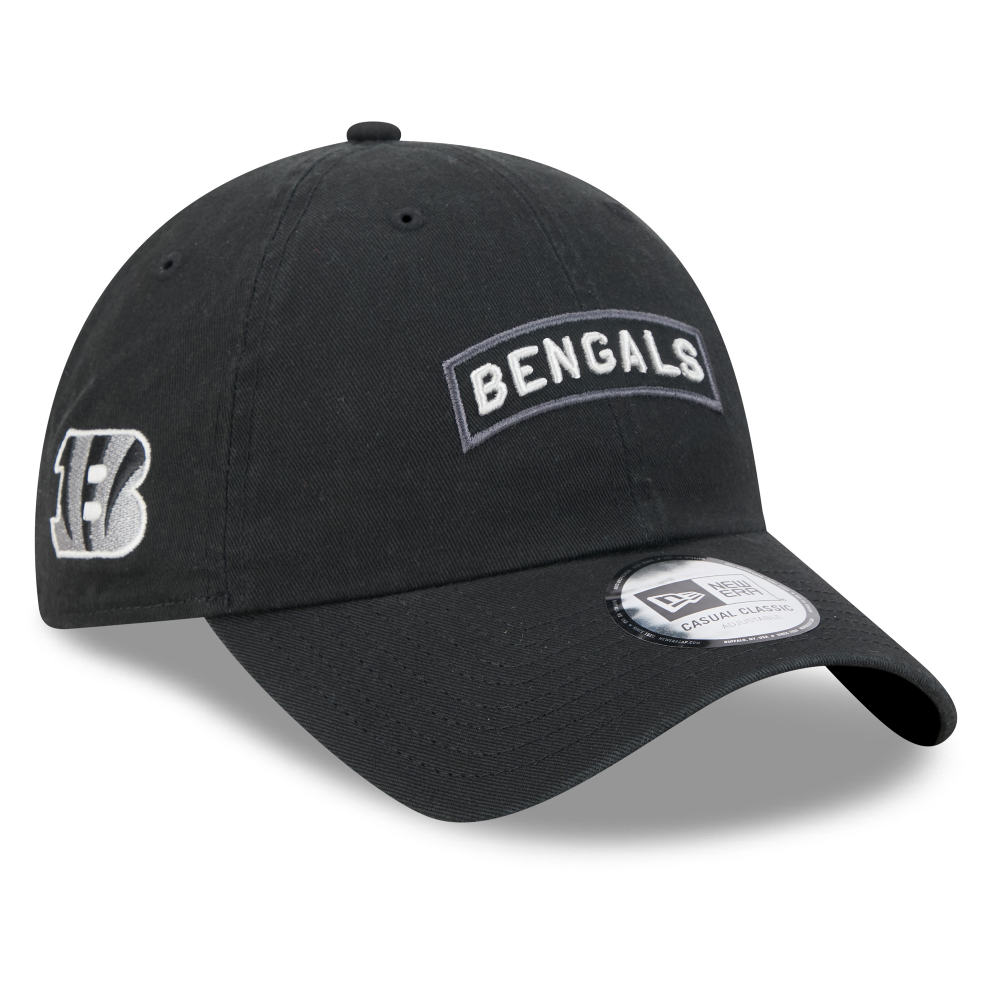 Men's New Era Black Cincinnati Bengals 2026 Salute To Service Casual Classic Adjustable Hat