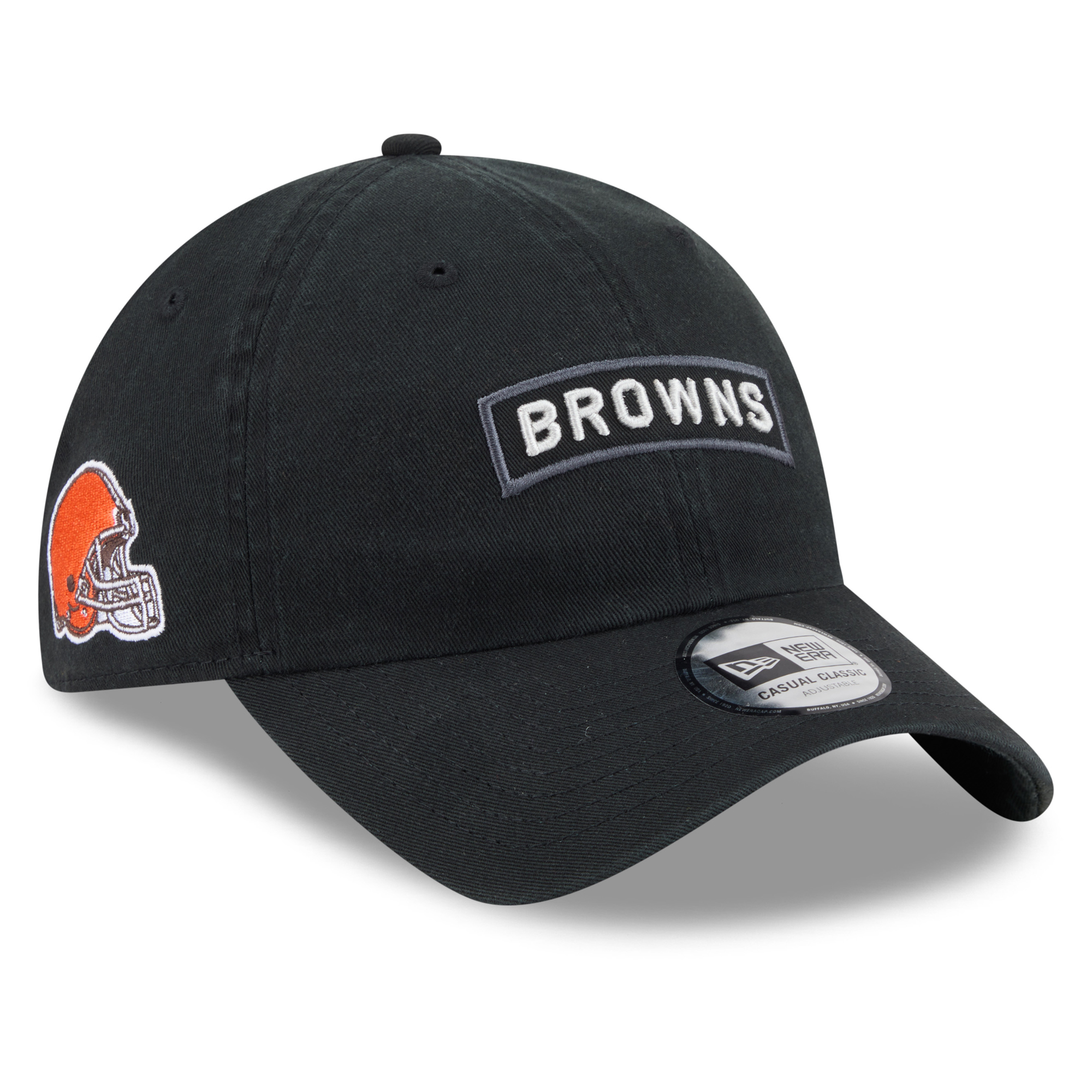 Men's New Era Black Cleveland Browns 2026 Salute To Service Casual Classic Adjustable Hat