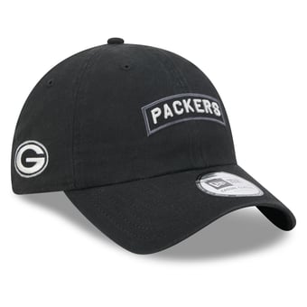Men's New Era Black Green Bay Packers 2026 Salute To Service Casual Classic Adjustable Hat
