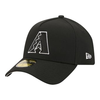 Men's New Era  Black Arizona Diamondbacks A-Frame 59FORTY Fitted Hat