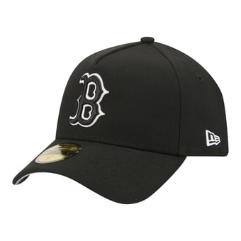 Men's New Era  Black Boston Red Sox A-Frame 59FORTY Fitted Hat