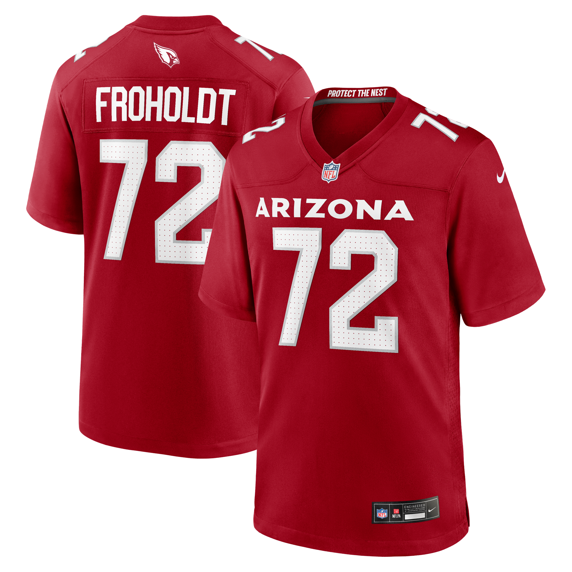 Camiseta Nike Game de la 1ª equipación del Arizona Cardinals - Hjalte Froholdt - Niños