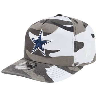 Men's New Era  Camo Dallas Cowboys Washed Camo Adjustable Hat