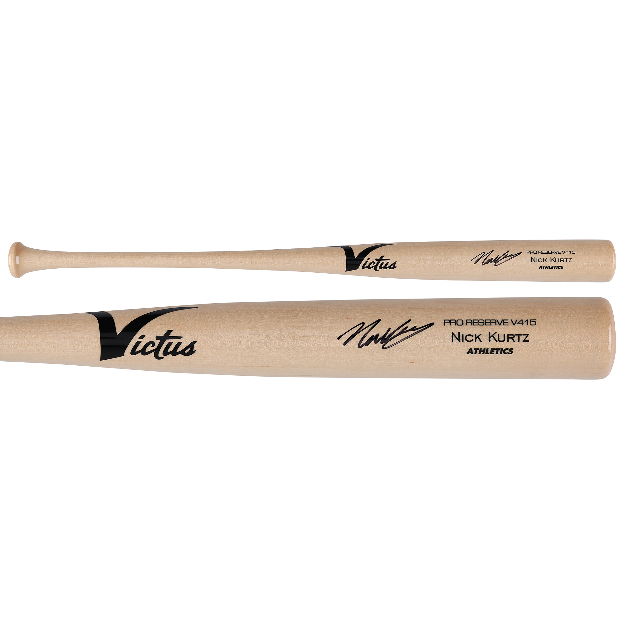 Nick Kurtz Athletics Autographed Victus Game Model Bat Nick Kurtz Athletics Autographed Victus Game Model Bat