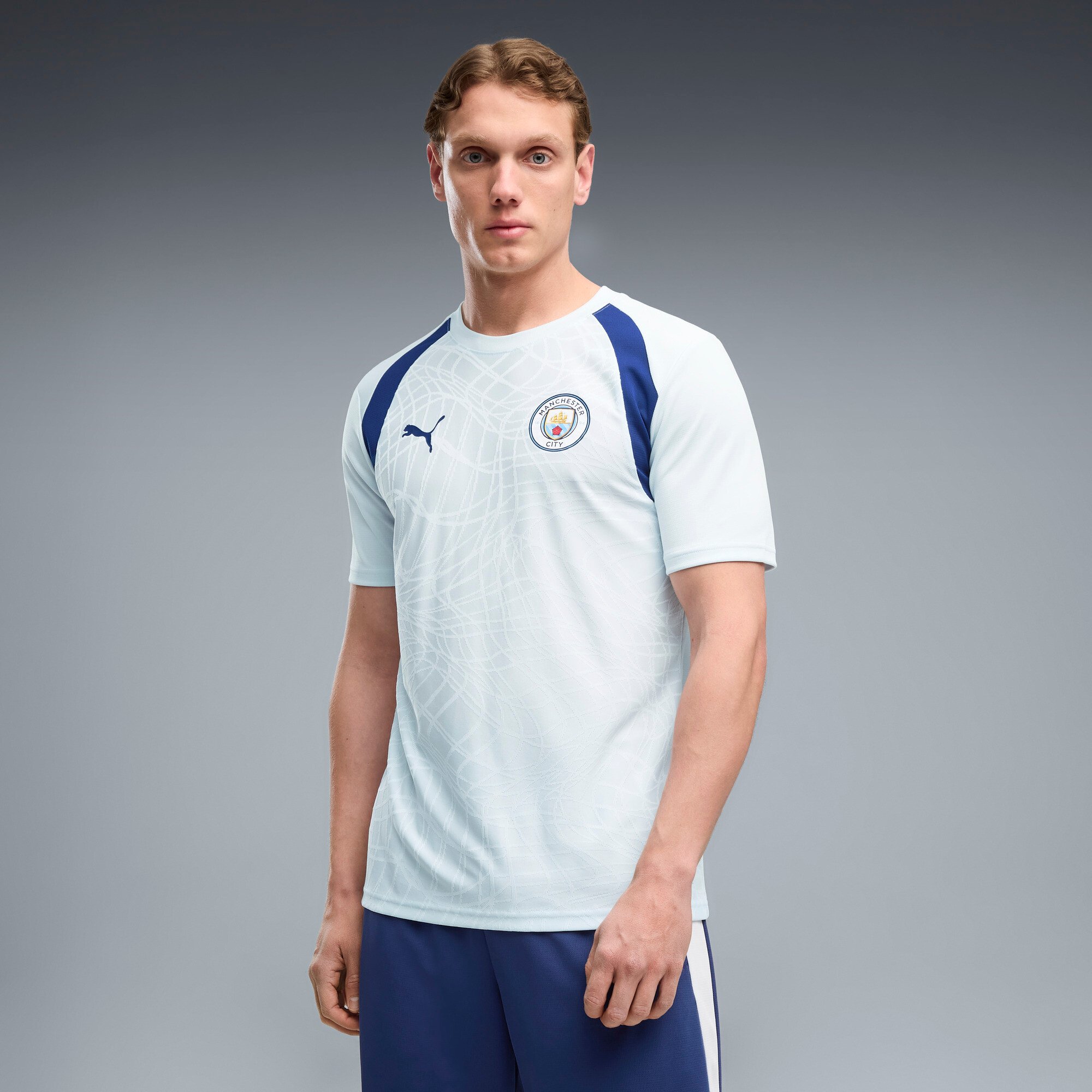 Men's Puma  Light Blue Manchester City 2026/27 Training Jersey