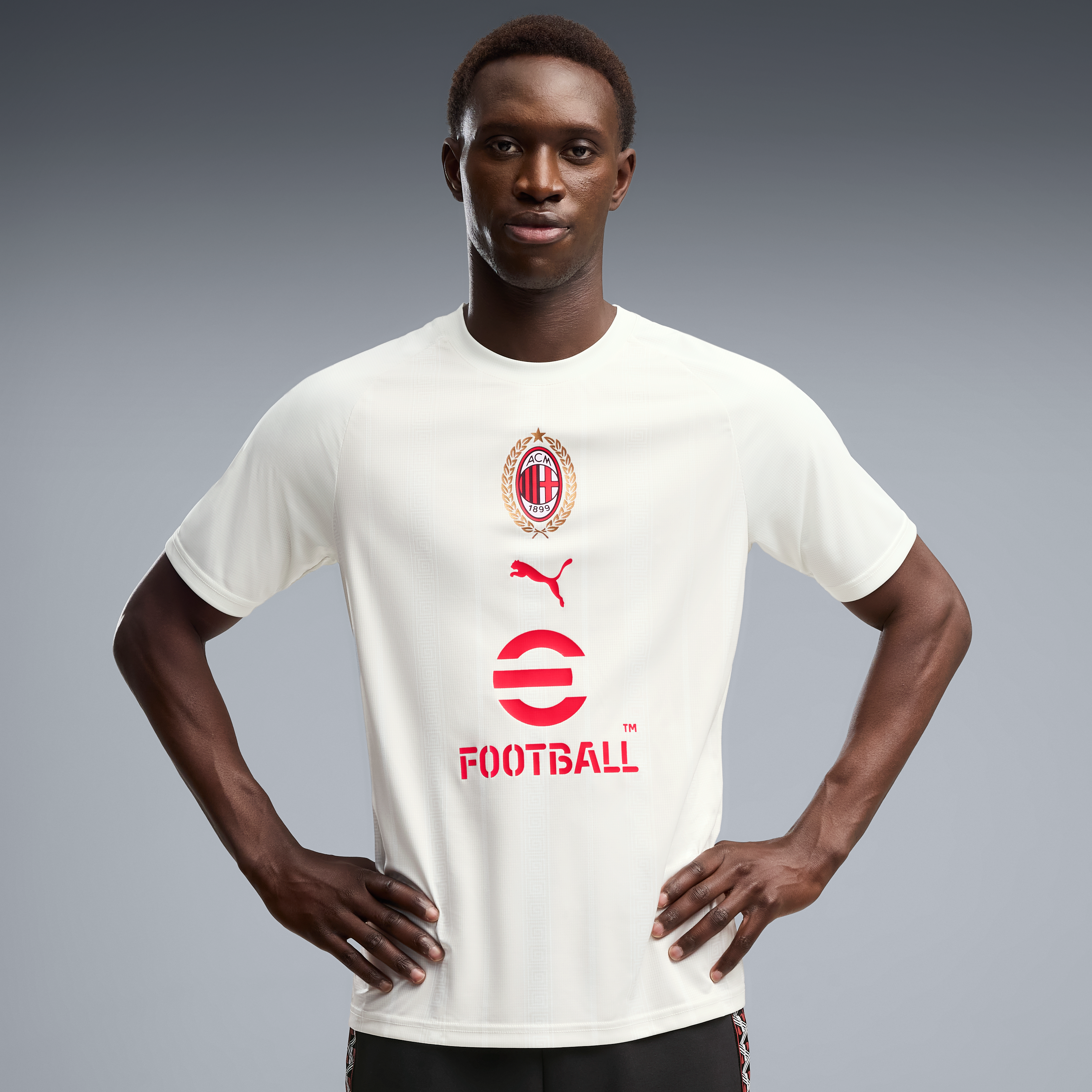 Men's Puma  Cream AC Milan 2026/27 Pre-Match Top
