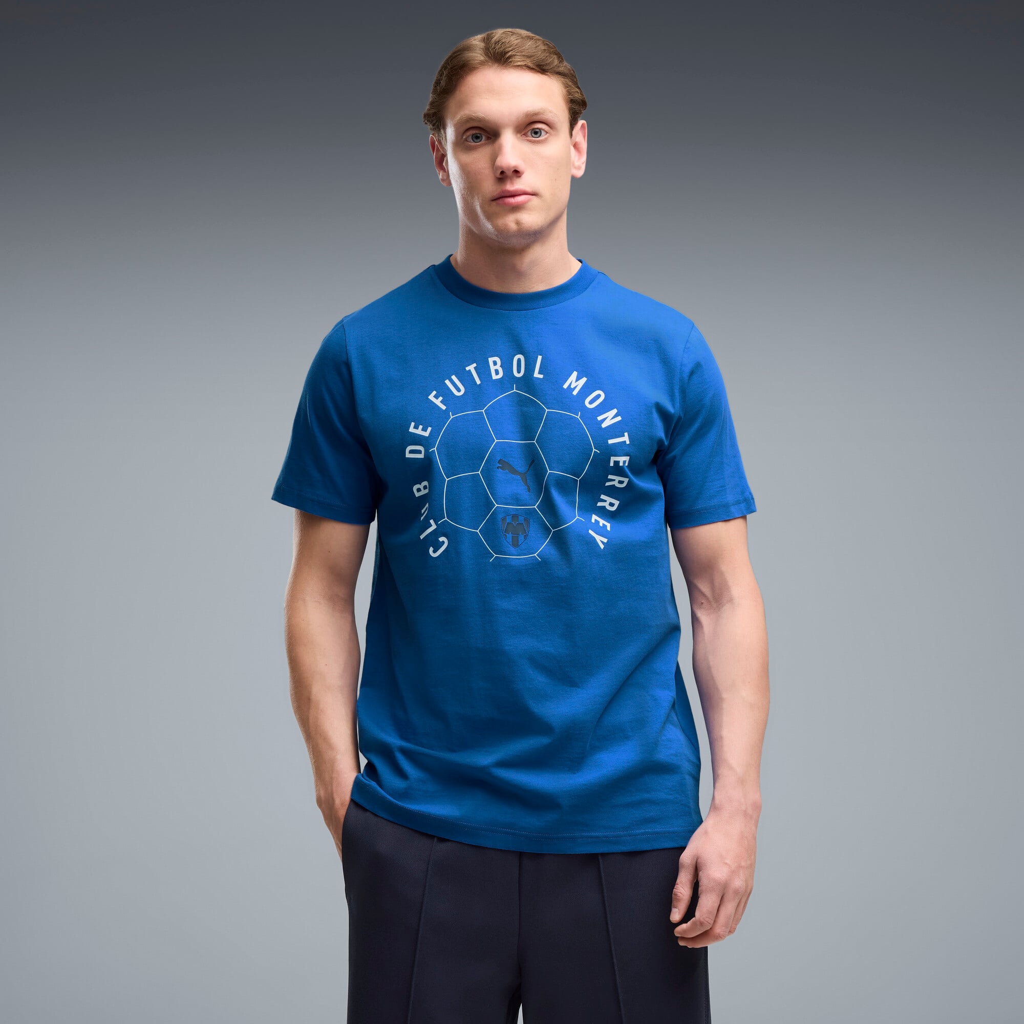 Men's Puma  Blue CF Monterrey ftblCulture T-Shirt