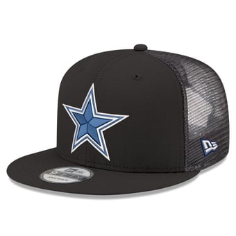Men's New Era  Black Dallas Cowboys Core Team 9FIFTY Trucker Snapback Hat