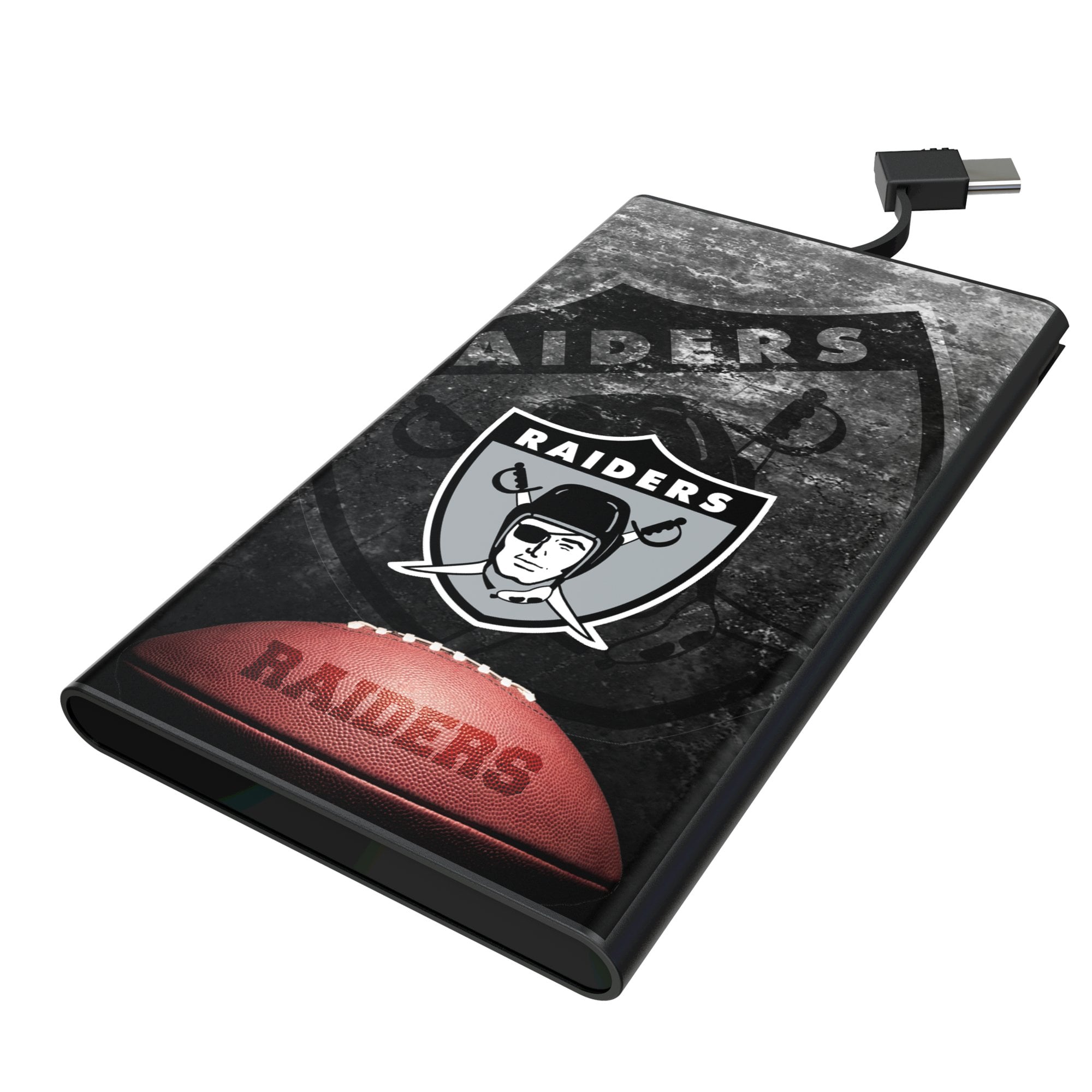 Keyscaper Oakland Raiders Gridiron Classics 5000mAh Flat Powerbank