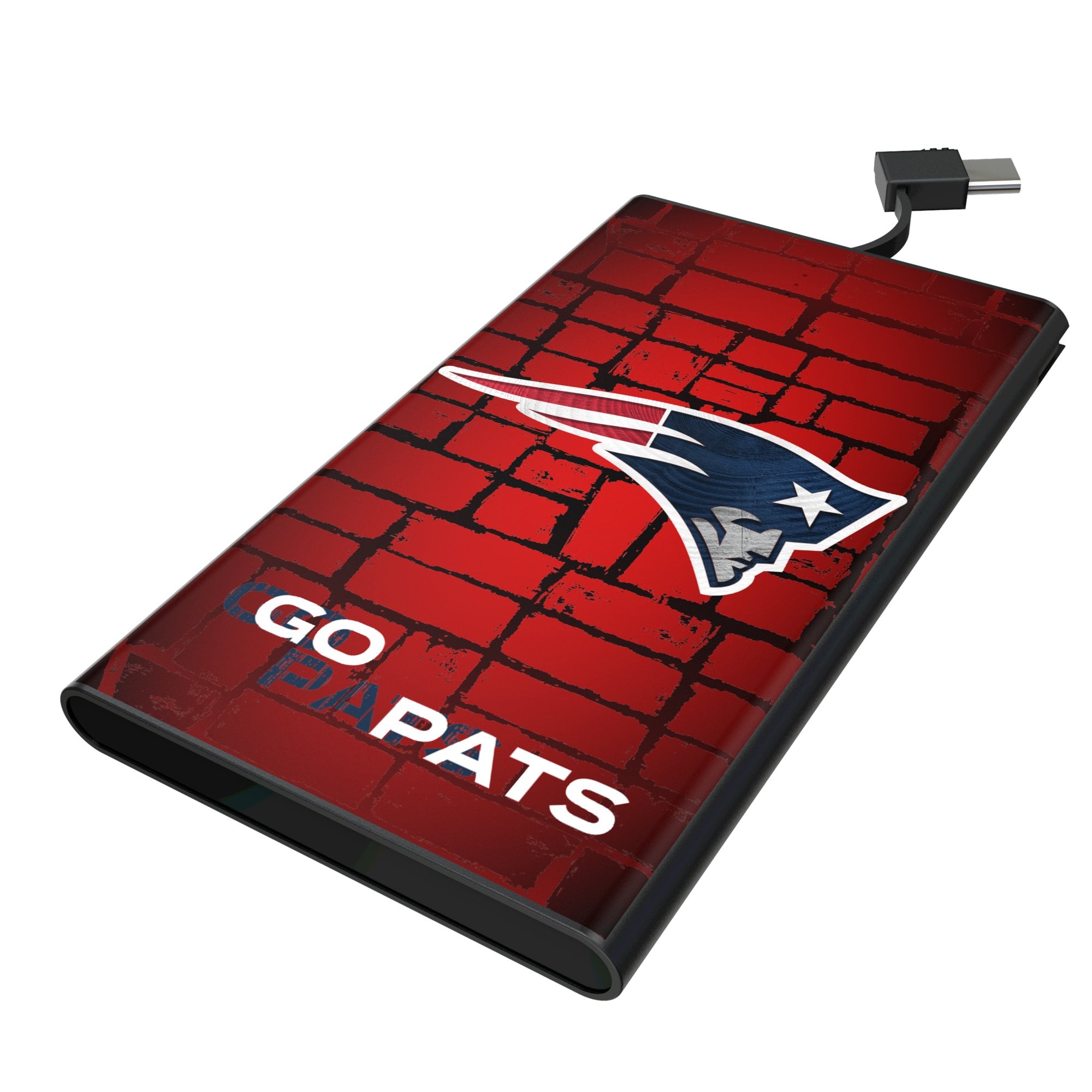 Keyscaper New England Patriots 5000mAh Flat Powerbank