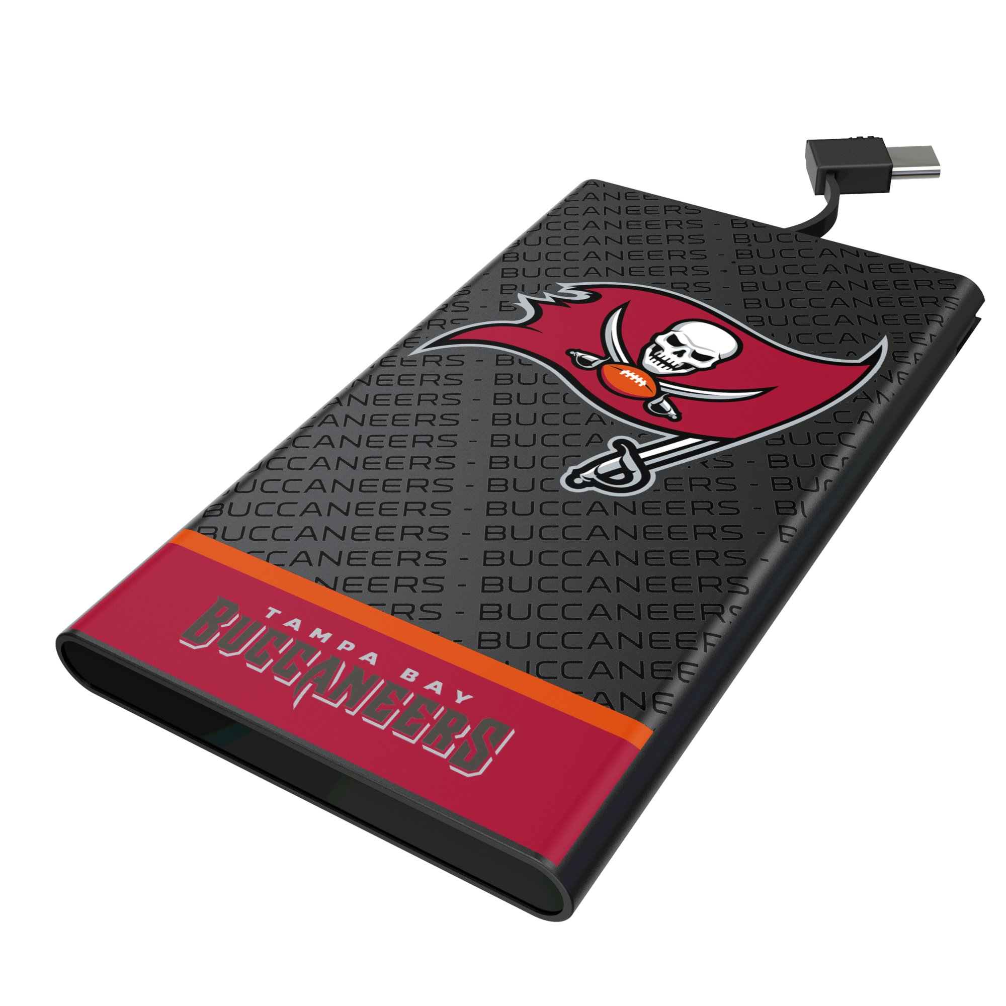 Keyscaper Tampa Bay Buccaneers 5000mAh Flat Powerbank