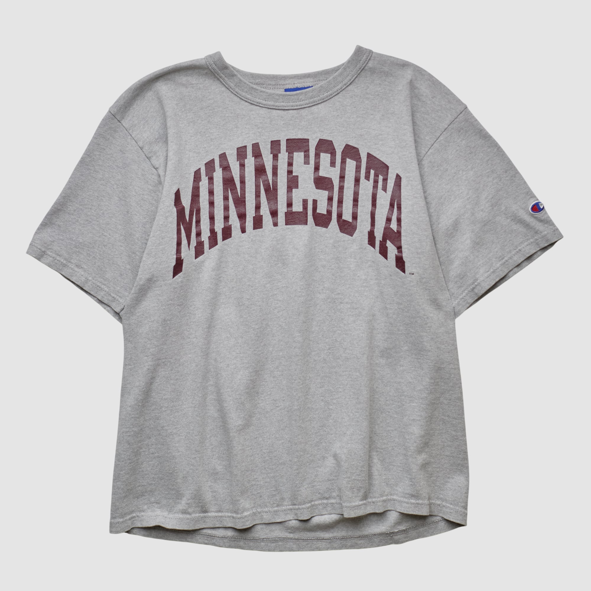 Minnesota Golden Gophers Champion 90s T-shirt - Heather Gray - XS by Fanatics Real Vintage