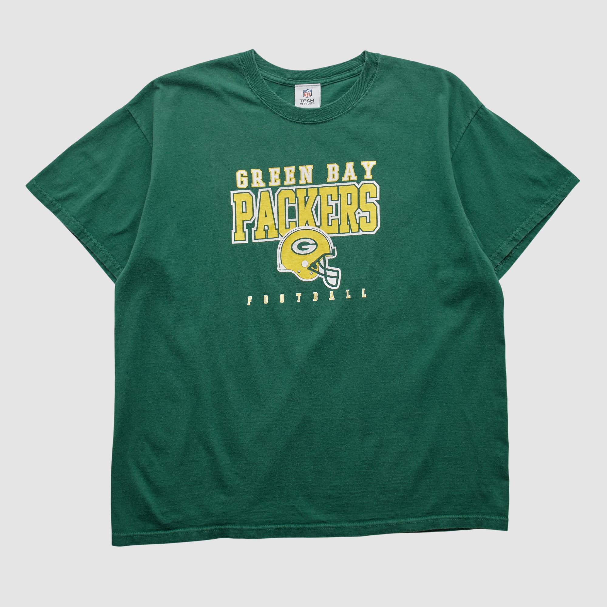 Green Bay Packers NFL 2010s T-shirt – Green – L by Fanatics Real Vintage