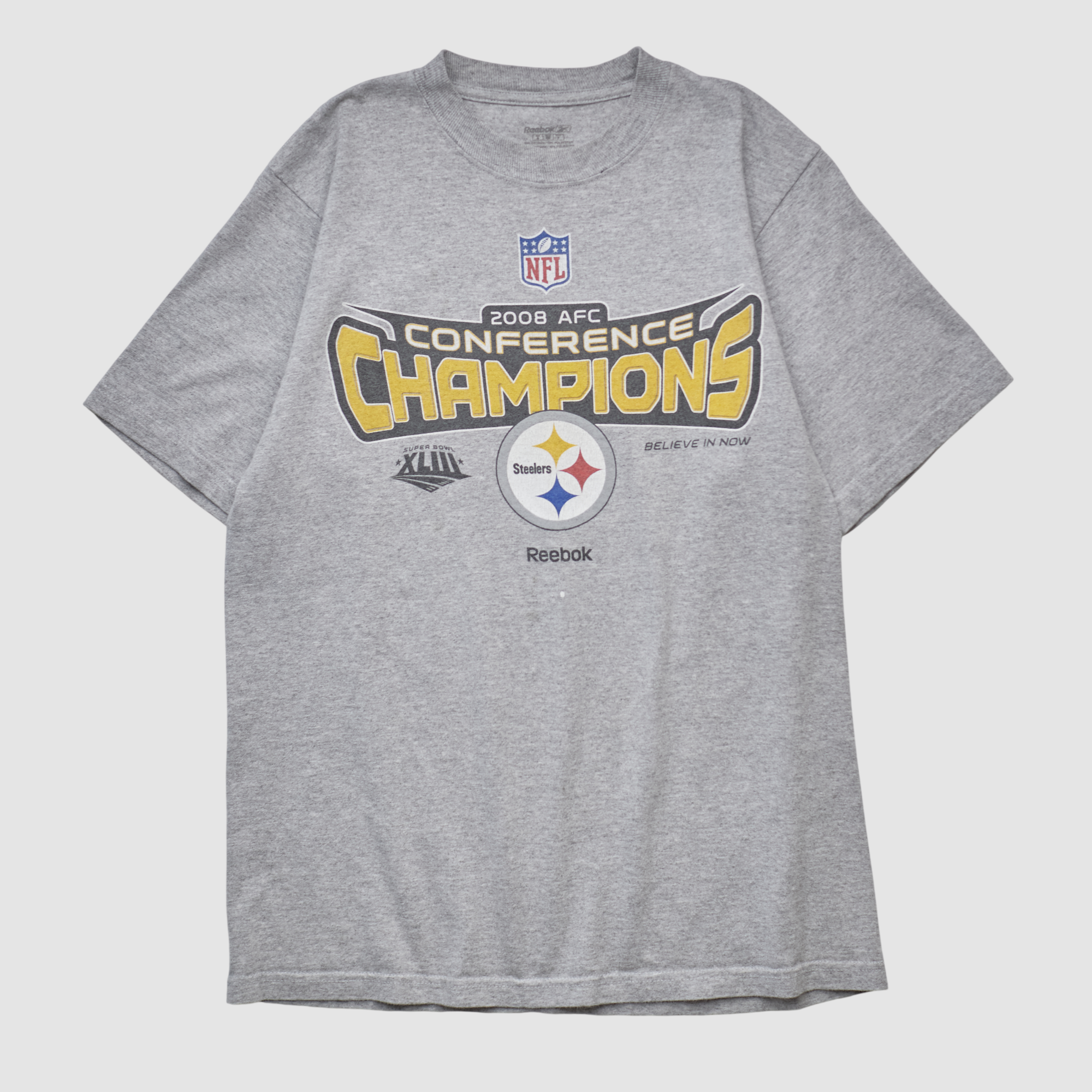 Conference Champions Reebok 2008 T-shirt – Heather Gray – XS by Fanatics Real Vintage Conference Champions Reebok 2008 T-shirt – Heather Gray – XS by Fanatics Real Vintage