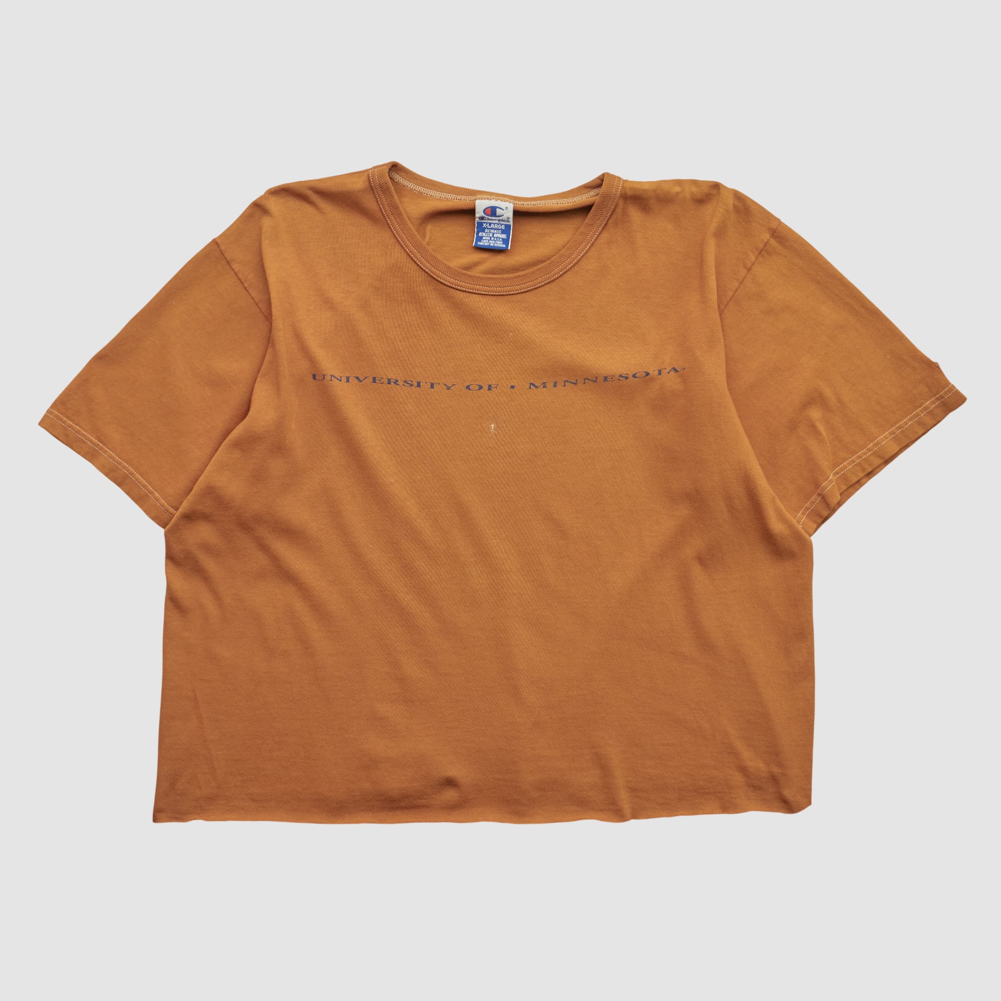 Minnesota Golden Gophers Champion 90s T-shirt - Clay - M by Fanatics Real Vintage