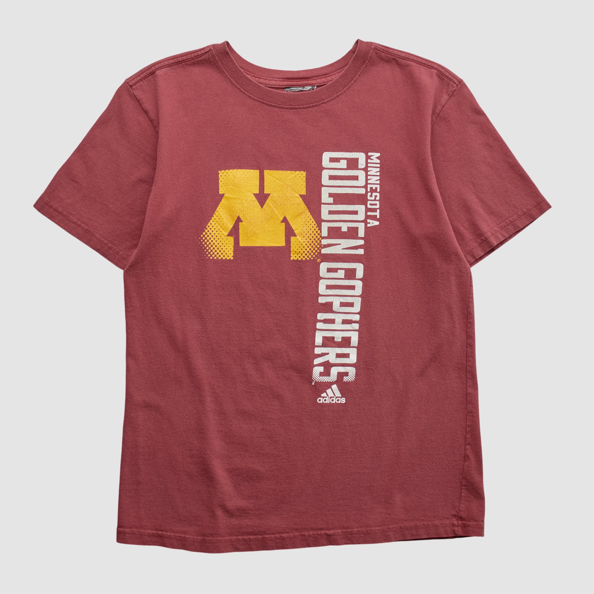 Minnesota Golden Gophers Adidas 2010s T-shirt - Maroon - XS by Fanatics Real Vintage