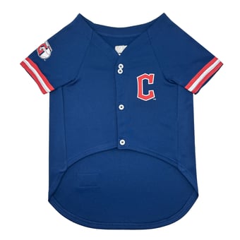Navy Cleveland Guardians Dog Jersey