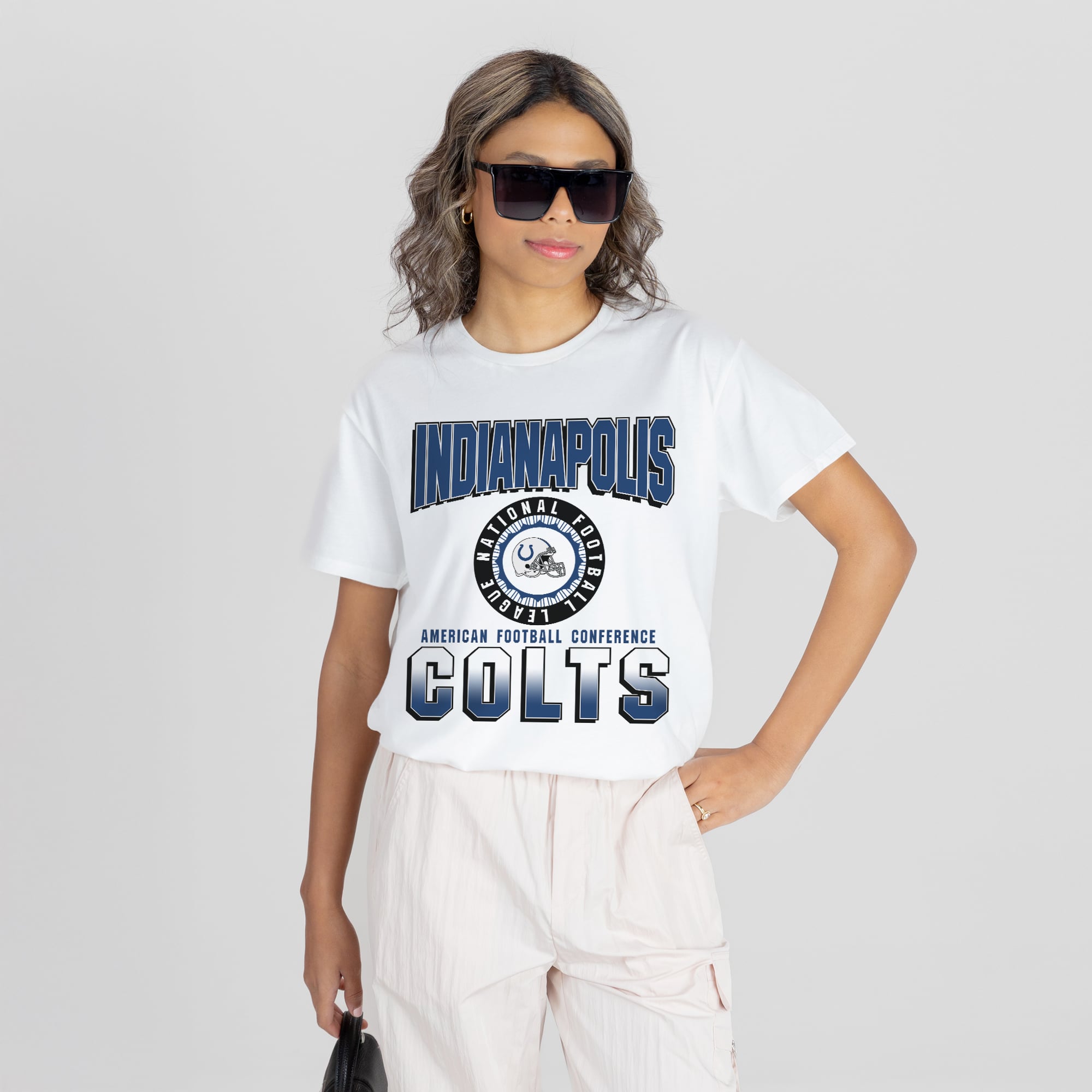 Women’s Gameday Couture White Indianapolis Colts Oversized All-Time Classic Flowy T-Shirt Women’s Gameday Couture White Indianapolis Colts Oversized All-Time Classic Flowy T-Shirt