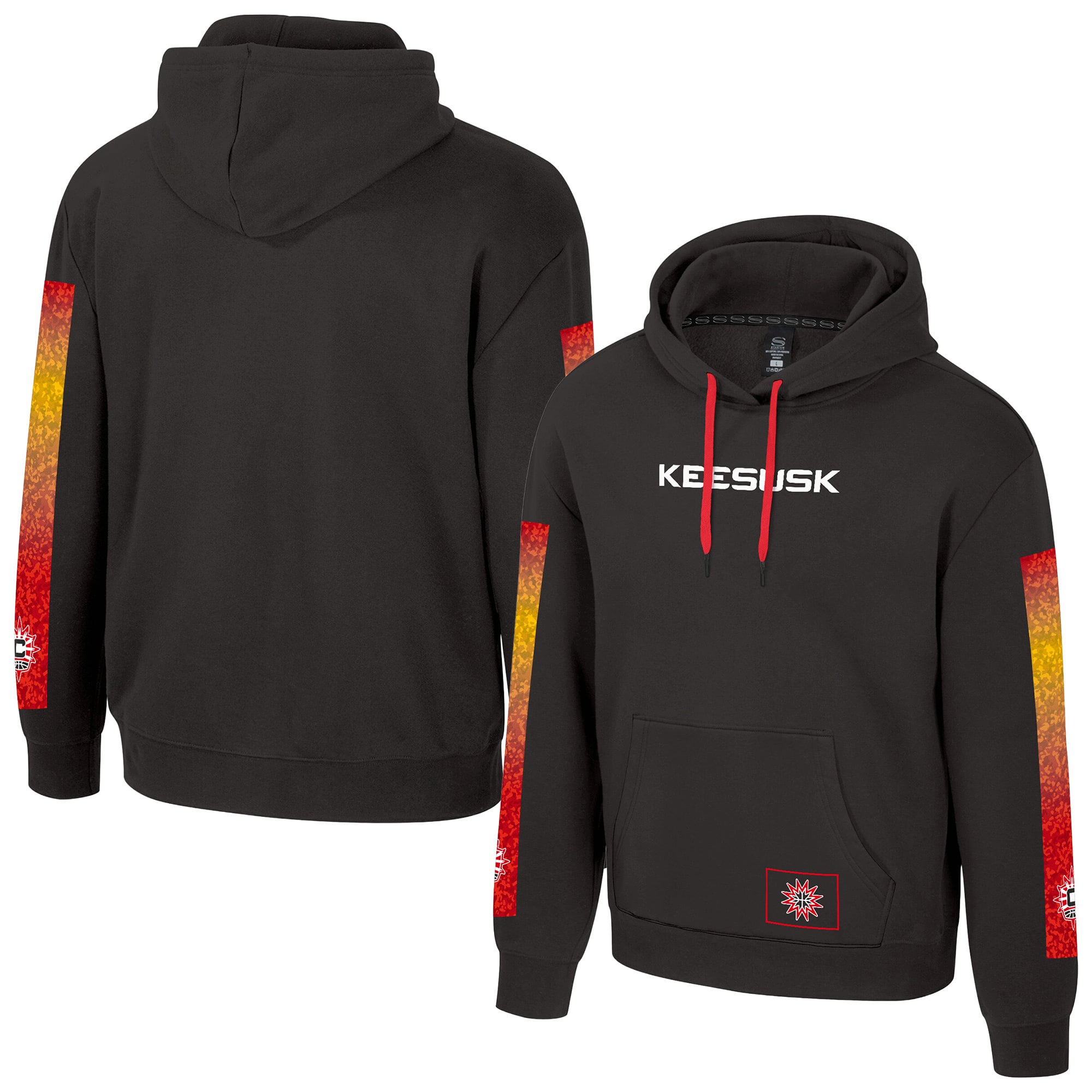Unisex Stadium Essentials  Black Connecticut Sun Rebel Hoodie