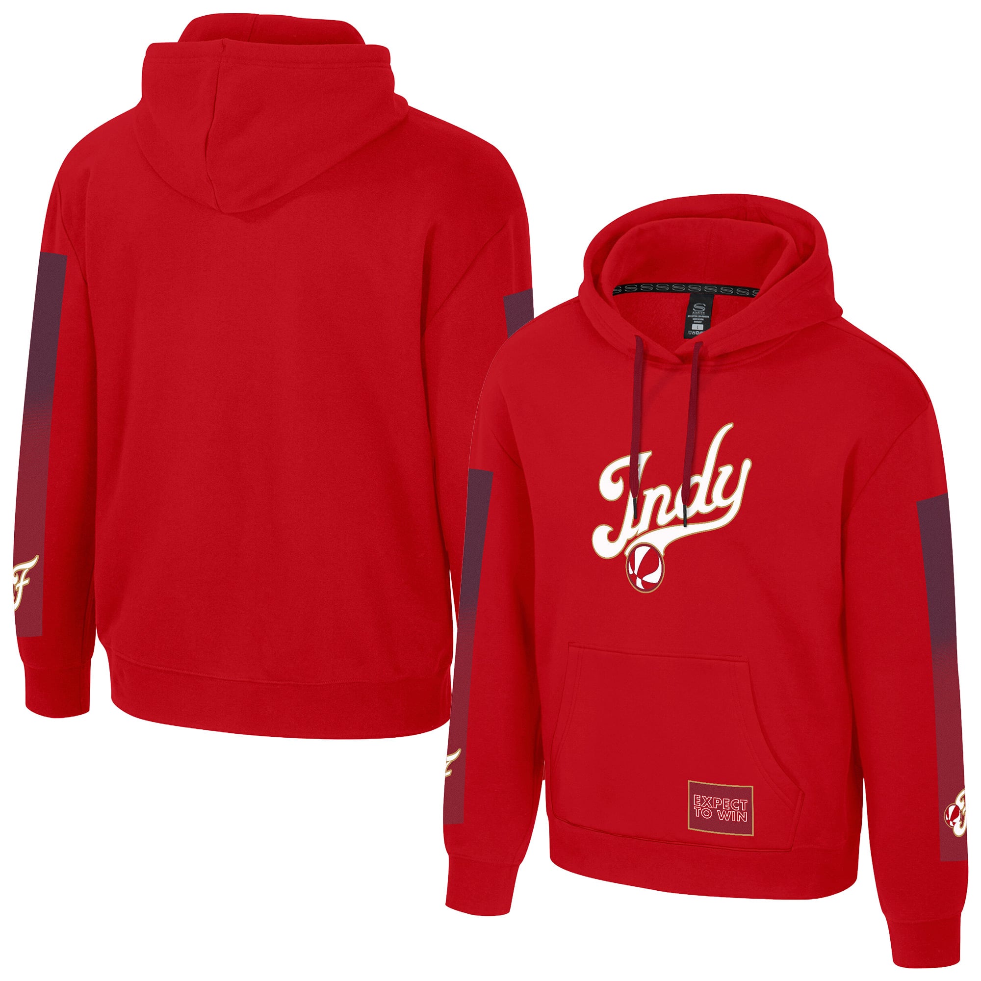 Unisex Stadium Essentials  Red Indiana Fever Rebel Hoodie