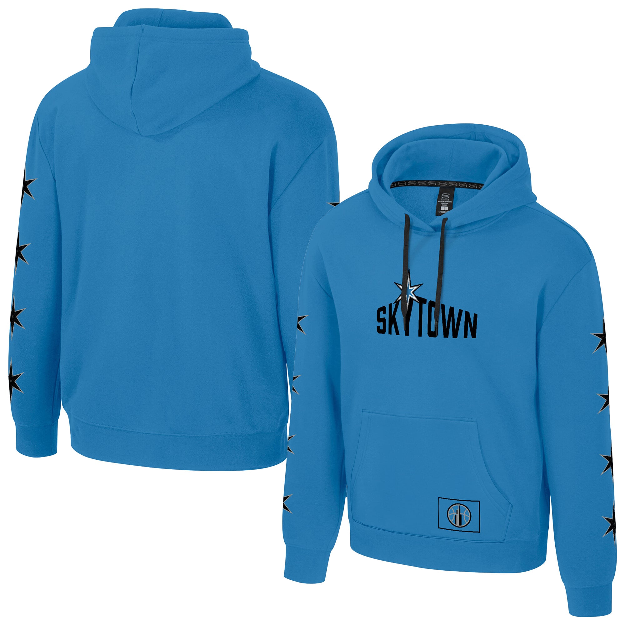 Unisex Stadium Essentials  Sky Blue Chicago Sky Rebel Hoodie