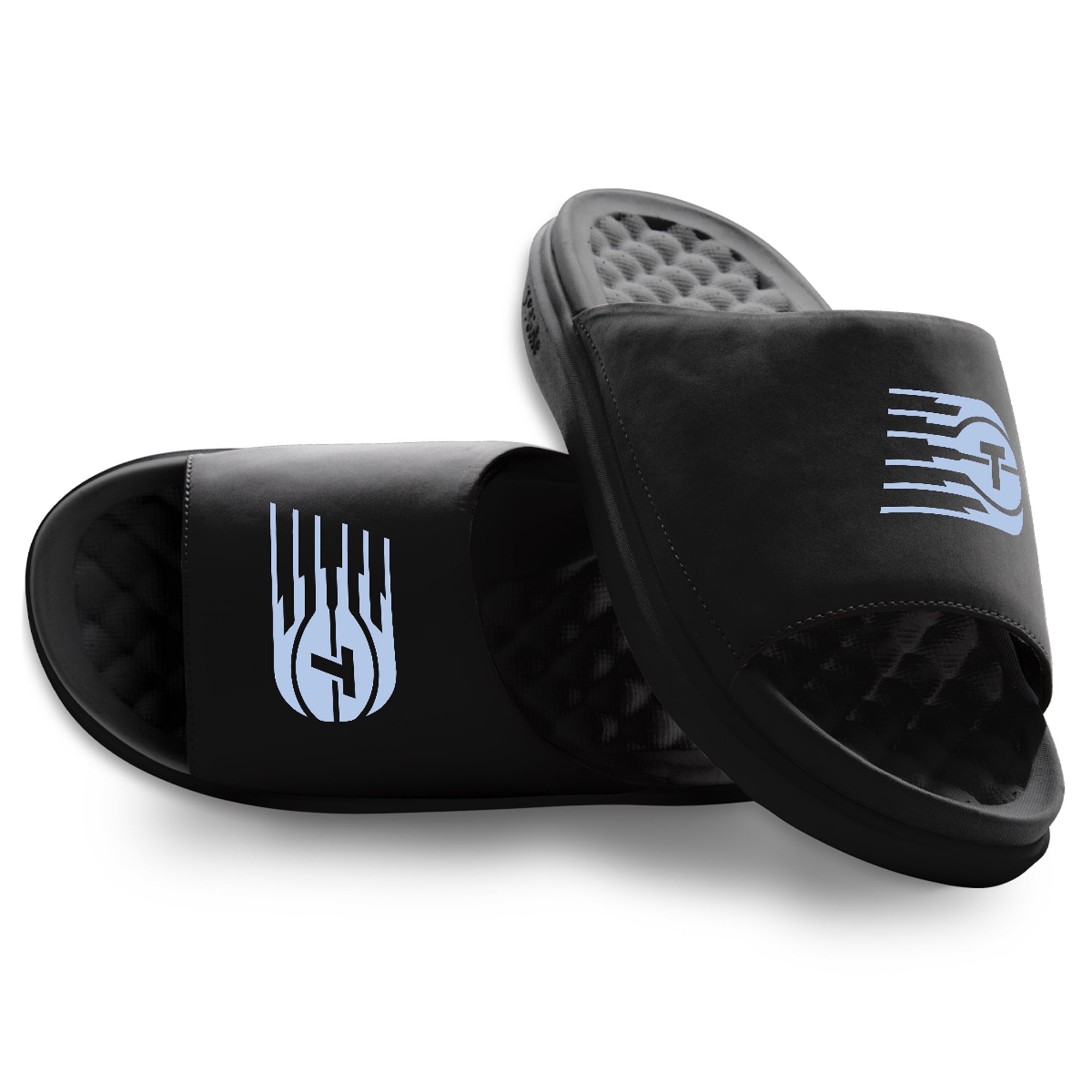 Unisex ISlide Black WNBA Logo Motive Slide Sandals