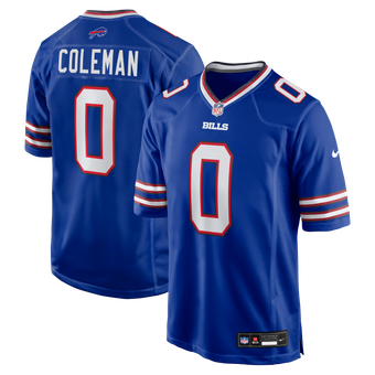 Buffalo Bills Nike Home Game Jersey - Royal - Keon Coleman - Mens
