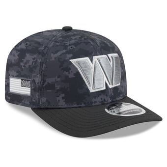 Youth New Era Black Washington Commanders 2026 Salute To Service 9SEVENTY Adjustable Hat