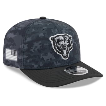 Youth New Era Black Chicago Bears 2026 Salute To Service 9SEVENTY Adjustable Hat