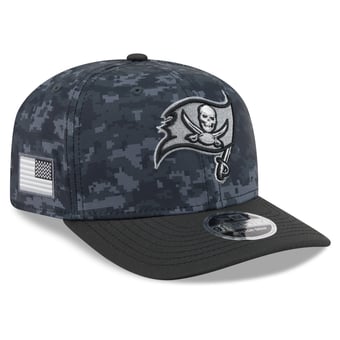 Youth New Era Black Tampa Bay Buccaneers 2026 Salute To Service 9SEVENTY Adjustable Hat