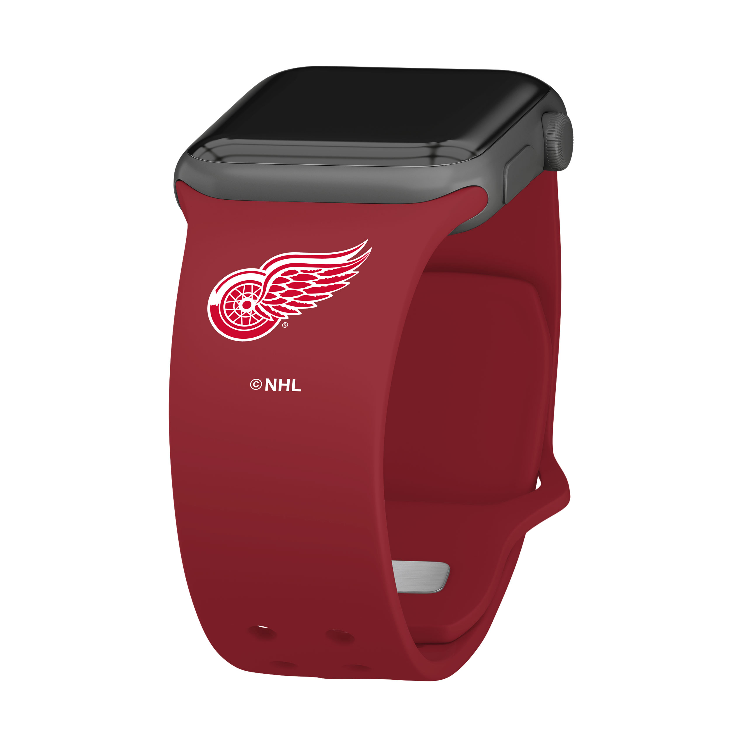 Affinity Bands Detroit Red Wings Logo Silicone Apple Watch Band