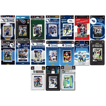 Tennessee Titans Multi-Season Trading Card Set