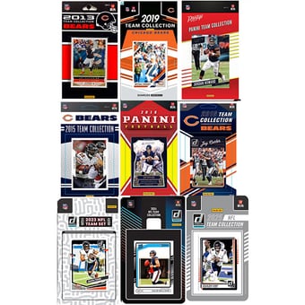 Chicago Bears Multi-Season Trading Card Set