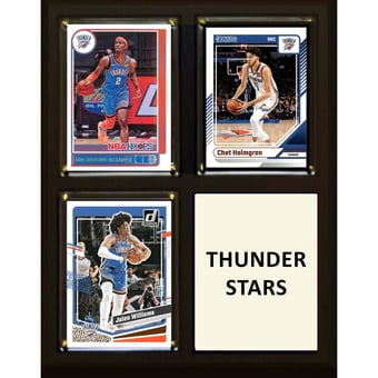 Oklahoma City Thunder 8" x 10" Plaque