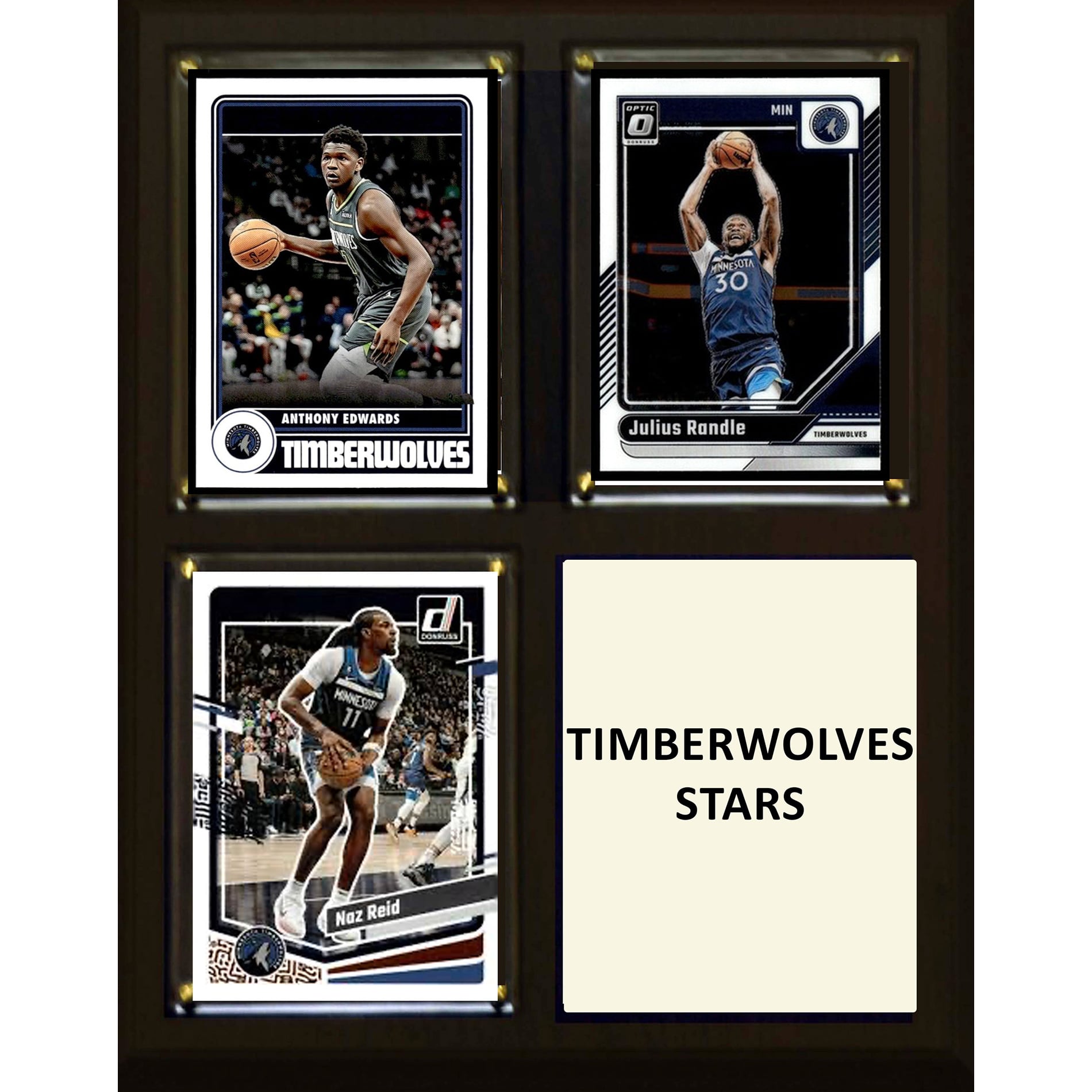 Minnesota Timberwolves 8" x 10" Plaque