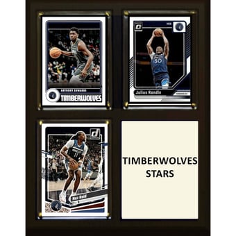 Minnesota Timberwolves 8" x 10" Plaque