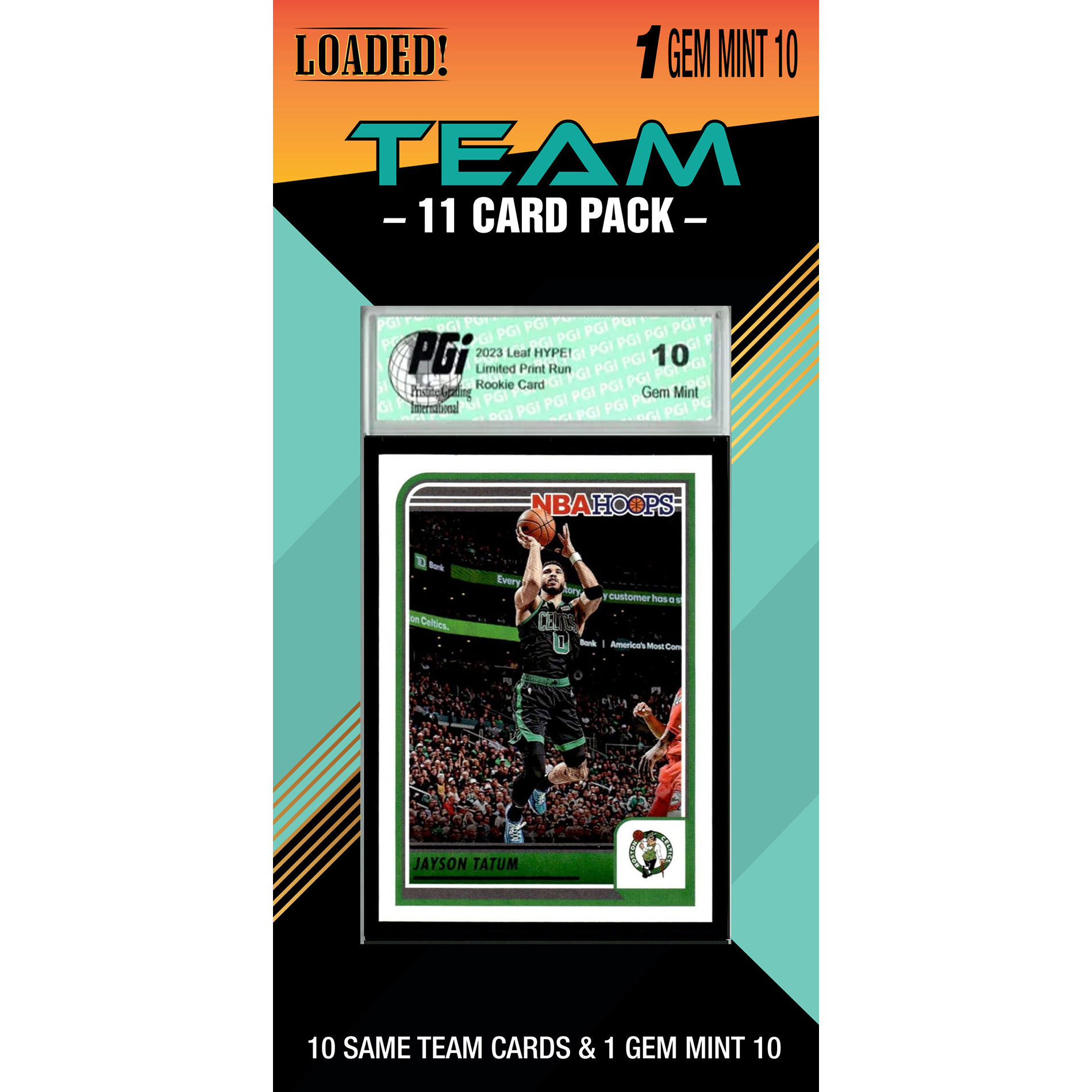 Boston Celtics Trading Card Pack