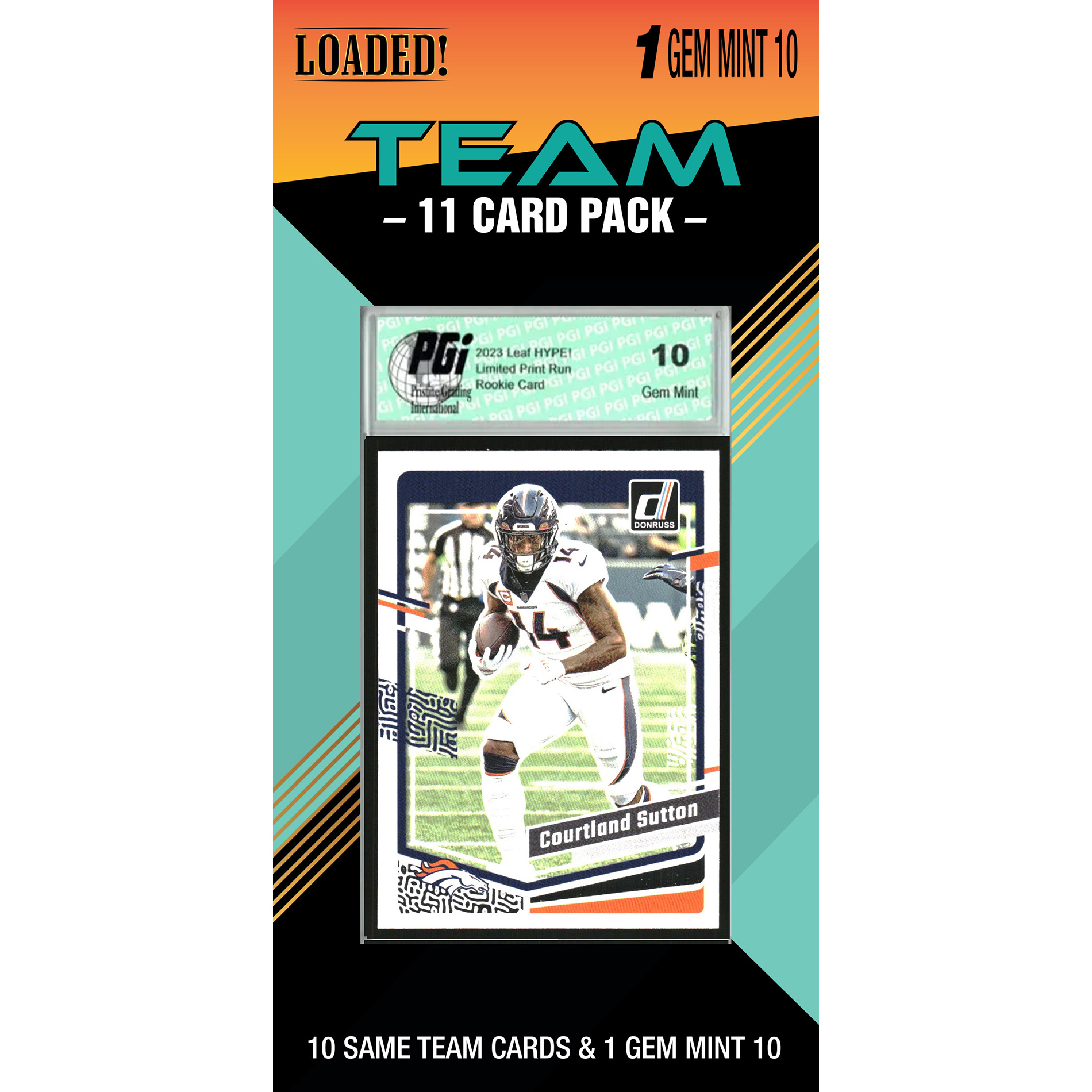 Denver Broncos Trading Card Pack