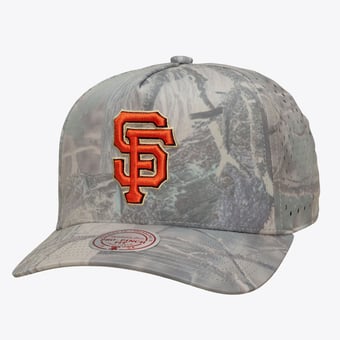 Men's Mitchell & Ness Camo San Francisco Giants Perfect Pro Pinch Adjustable Hat