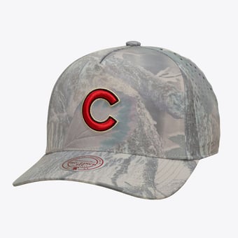 Men's Mitchell & Ness Camo Chicago Cubs Perfect Pro Pinch Adjustable Hat