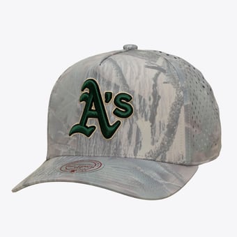 Men's Mitchell & Ness Camo Athletics Perfect Pro Pinch Adjustable Hat