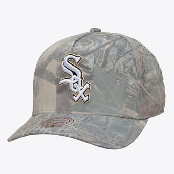 Men's Mitchell & Ness Camo Chicago White Sox Perfect Pro Pinch Adjustable Hat