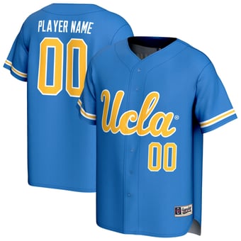 Youth GameDay Greats Blue UCLA Bruins NIL Pick-A-Player Lightweight Softball Fashion Jersey