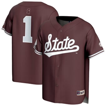Youth GameDay Greats Maroon Mississippi State Bulldogs Lightweight Collegiate Baseball Fashion Jersey