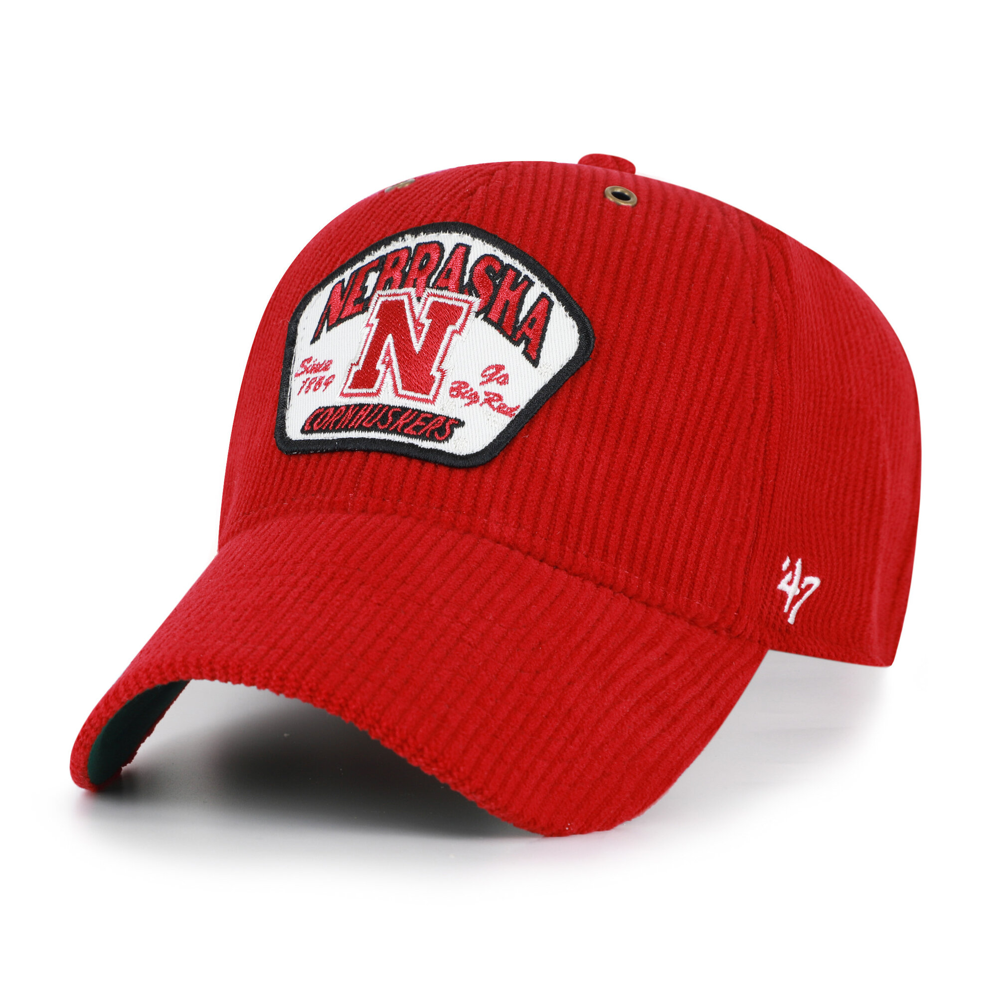Unisex '47 Scarlet Nebraska Huskers Accordia Corduroy MVP Adjustable Hat